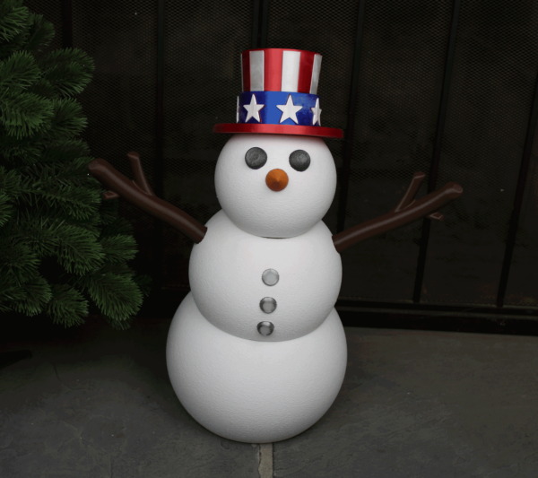 Giant Snowman-Arms-4thJuly