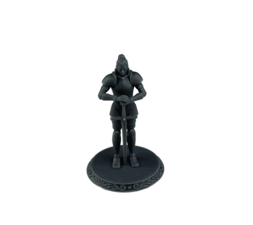 Mini-F17-Human-Female-Knight-Front