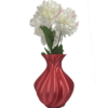 Organic Vase 1 - Red