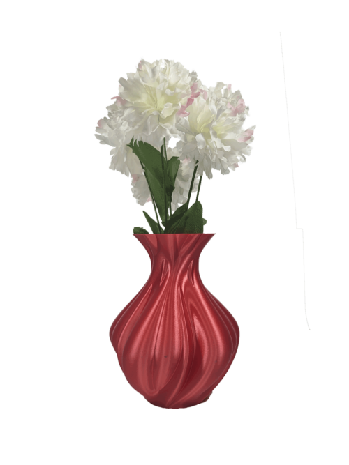 Organic Vase 1 - Red